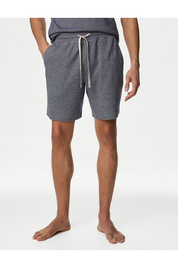 Saf Pamuklu Regular Fit Şort Pijama Altı - 3