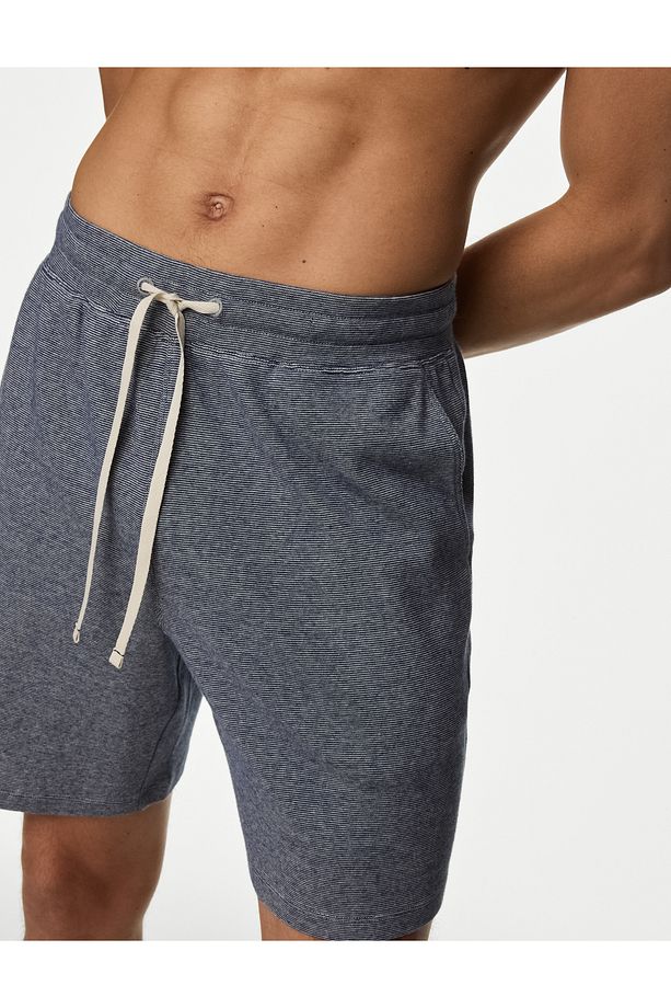 Saf Pamuklu Regular Fit Şort Pijama Altı - 2