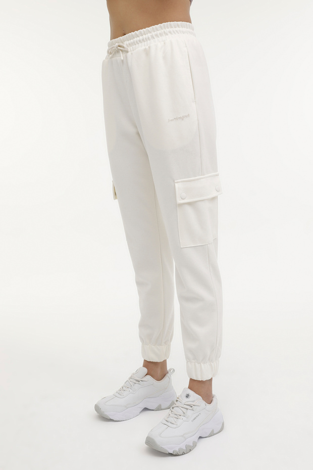 Wl Ginny 22Ss135 4Fx Ecru Women's Sweatpants Sweatpants