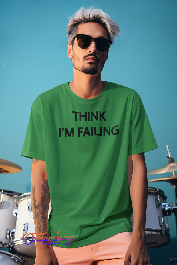 Think Printed Oversize T-Shirt