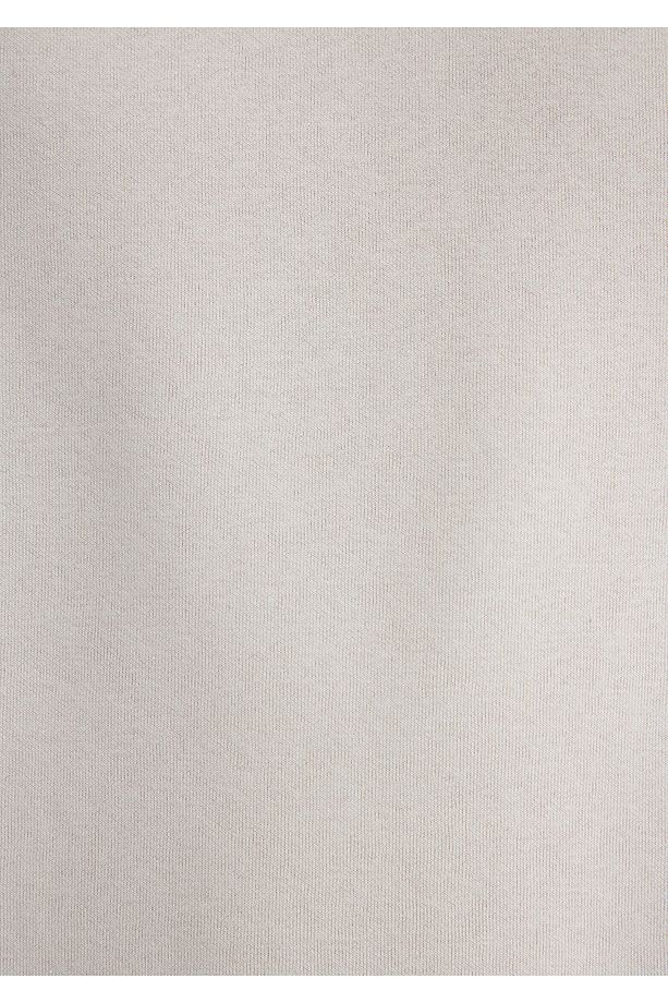 Bisiklet Yaka Gri Basic Sweatshirt 0s10276-80618 - 7