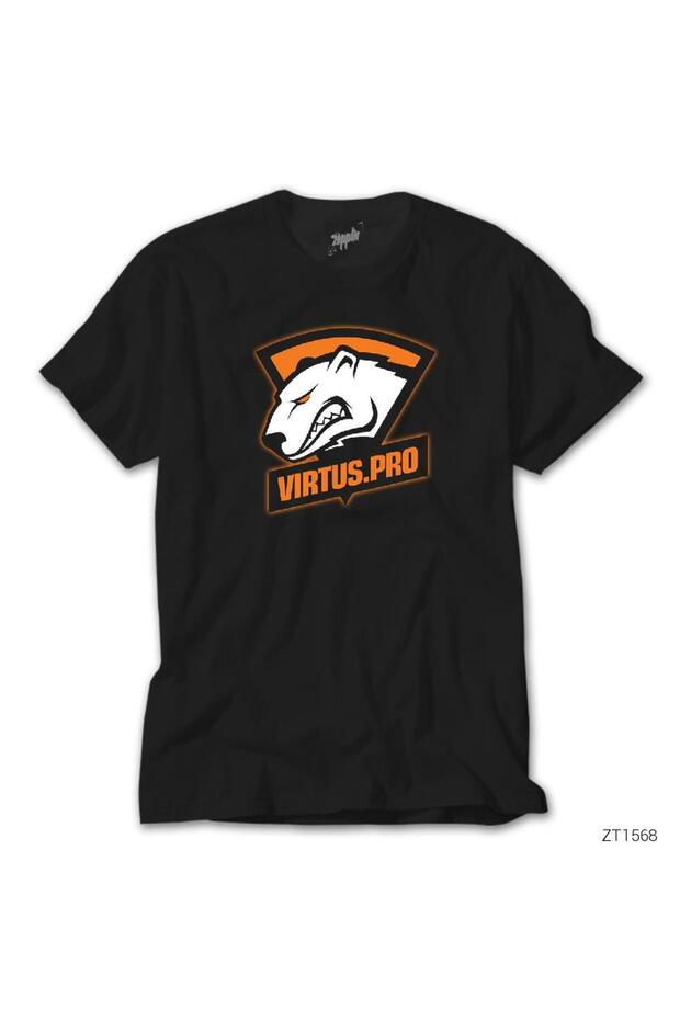 Μαύρο μπλουζάκι CSGO Virtus Pro - 1