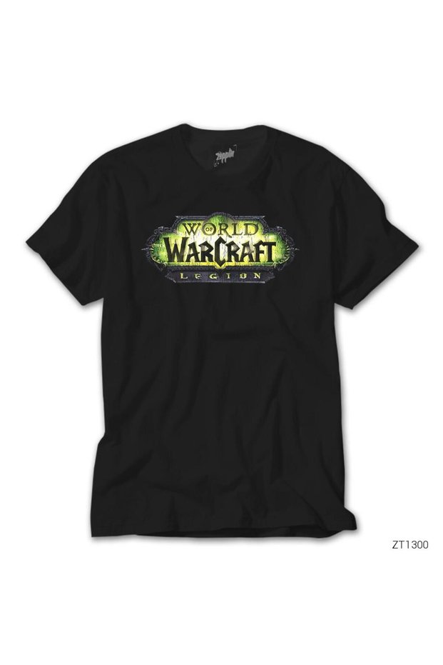 World of Warcraft Legion Logo Black T-Shirt