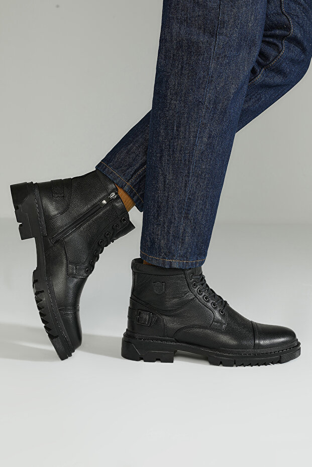 Dıda 2pr Siyah Erkek Postal - 6