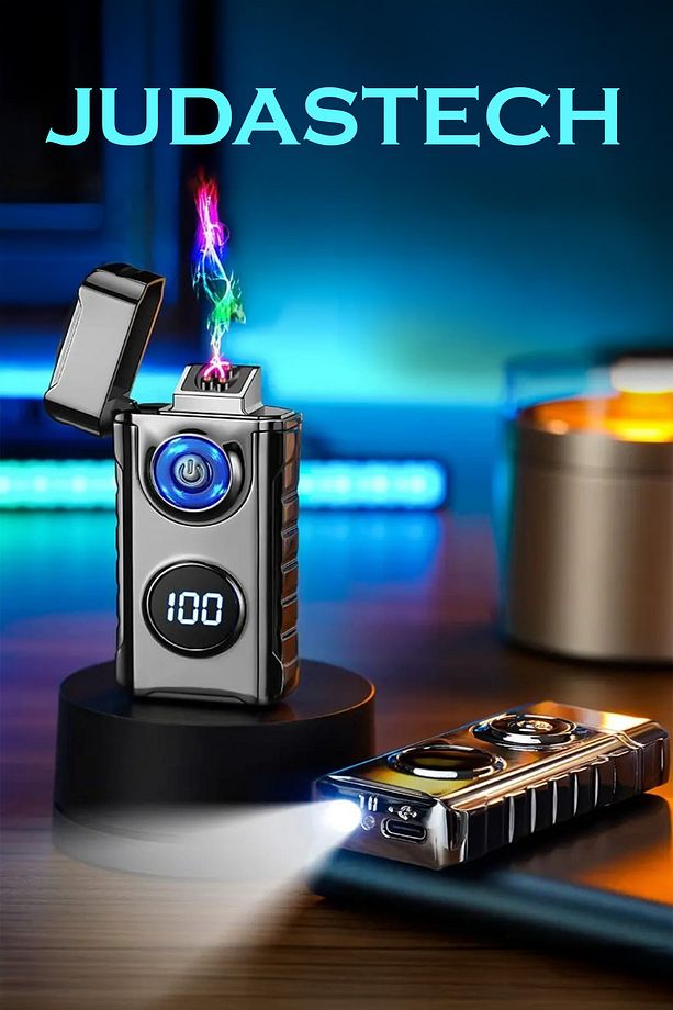 K17 USB Şarjlı 2 Arc Alevsiz Çakmak -New Style - 3