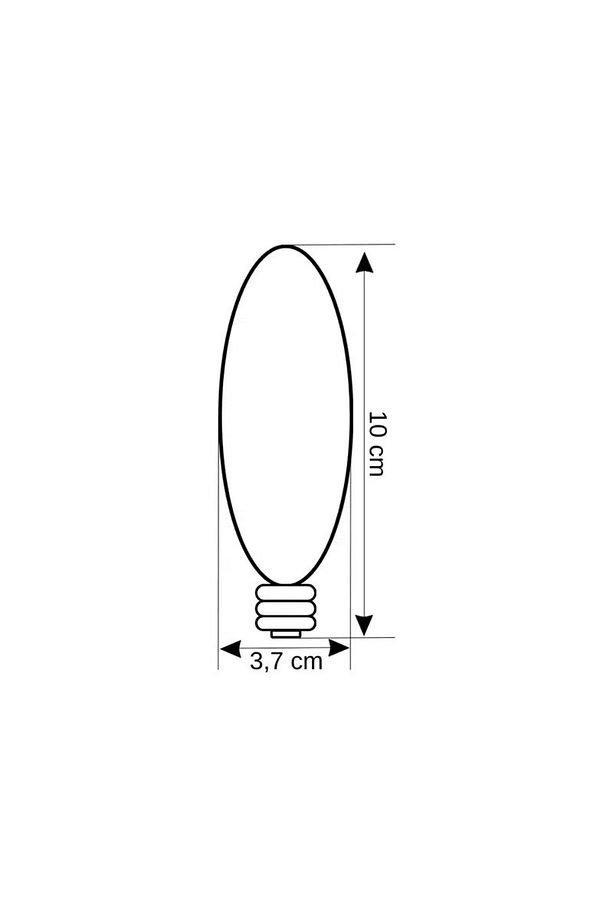 4w E14 Rustik Led Ampul 10'lu Paket E14- - 5