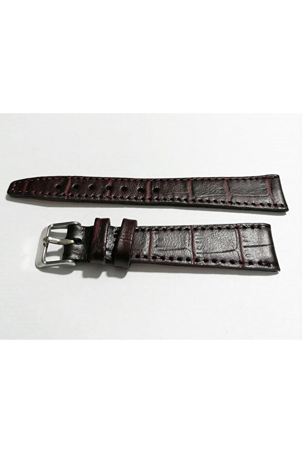 Genuine Calfskin Watch Strap Compatible with Every Watch 20 mm (119) Brown