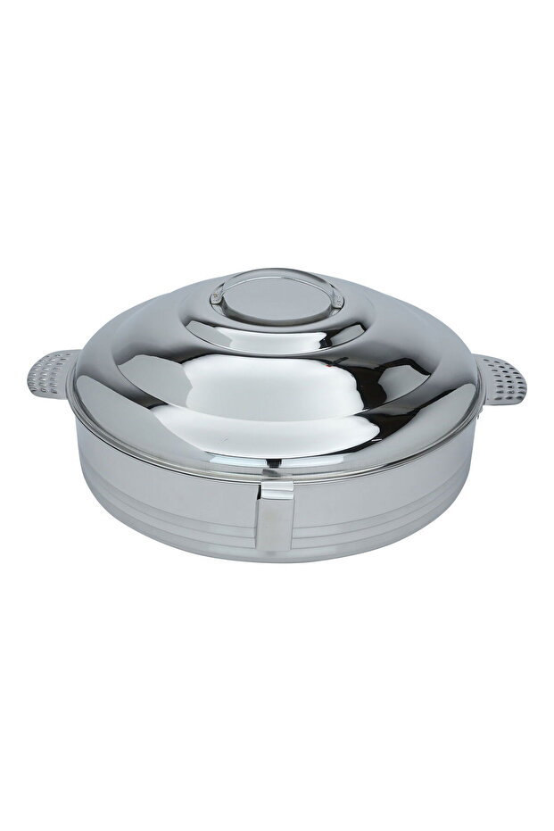 Gozi steel round with lid 7.5 litres