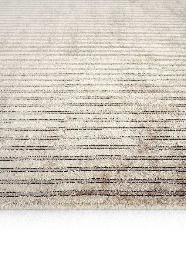 Design 03 Krem Bej Salon Halısı Geometrik Desen Yüksek Kalite Sık Dokuma Modern Oturma Odası Halısı - 8
