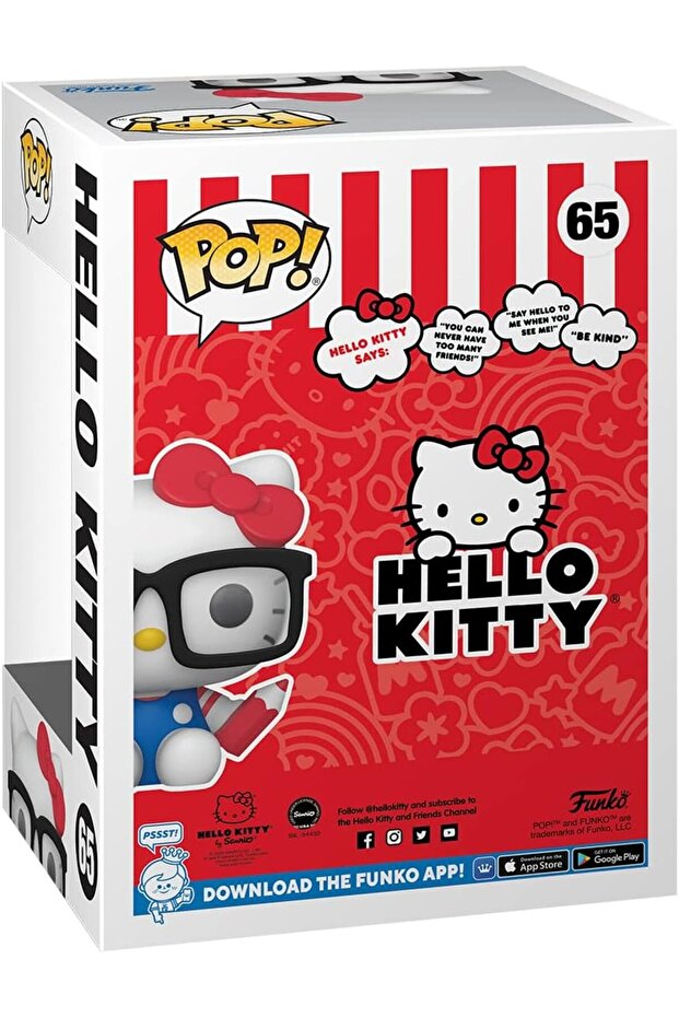 Pop Sanrio Hello Kitty - Hello Kitty Nerd No:65 - 3