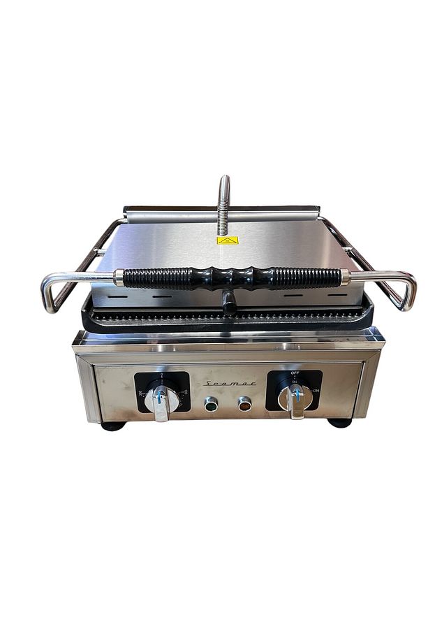 Seamac Model 16 Dilim Tost Makinesi Sanayi Tipi Elektrikli Büfe Tipi Döküm Tost Makinesi 220 V - 1