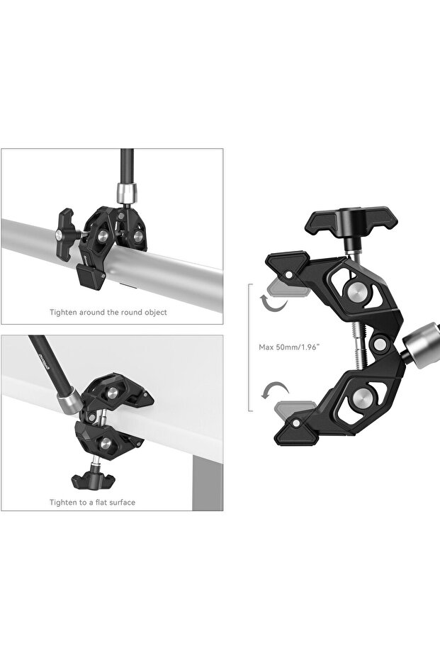 4454 Clamp Uçlu Magic Arm - 6