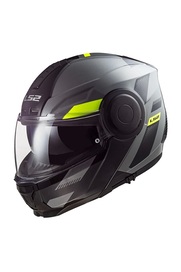 SCOPE MAX MAT SİYAH-NEON SARI KASK - 1