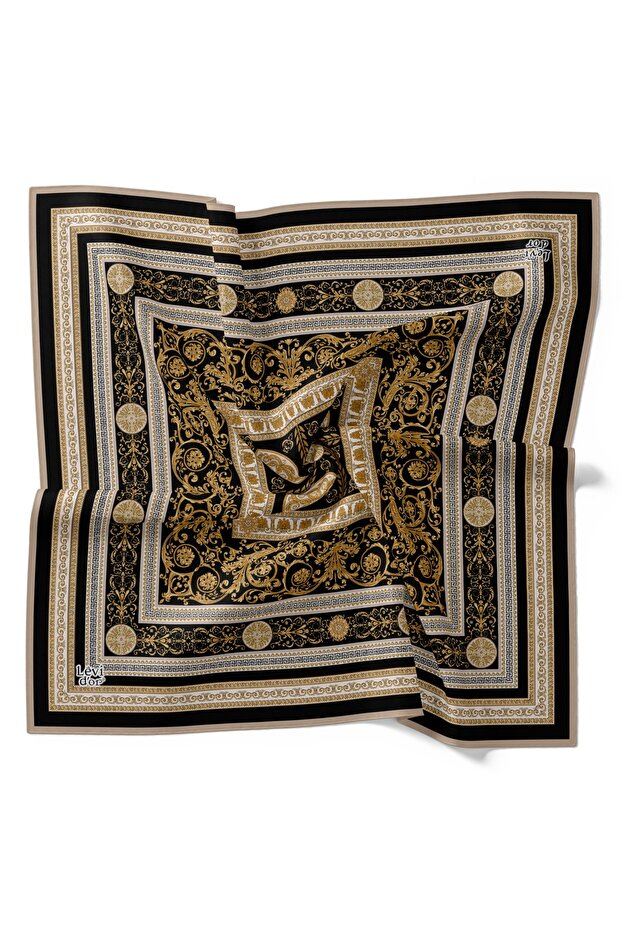 وشاح كريستال لامع بنمط عرقي - 1