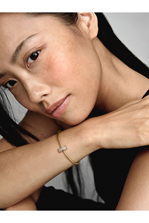 Şeffaf Pavé Klips Charm - 4