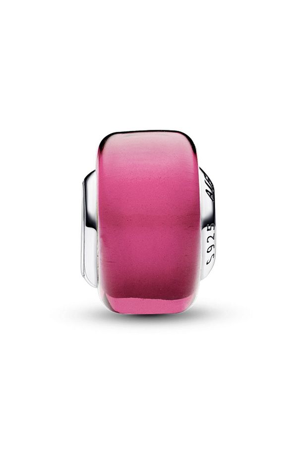 Pembe Mini Murano Cam Charm - 2