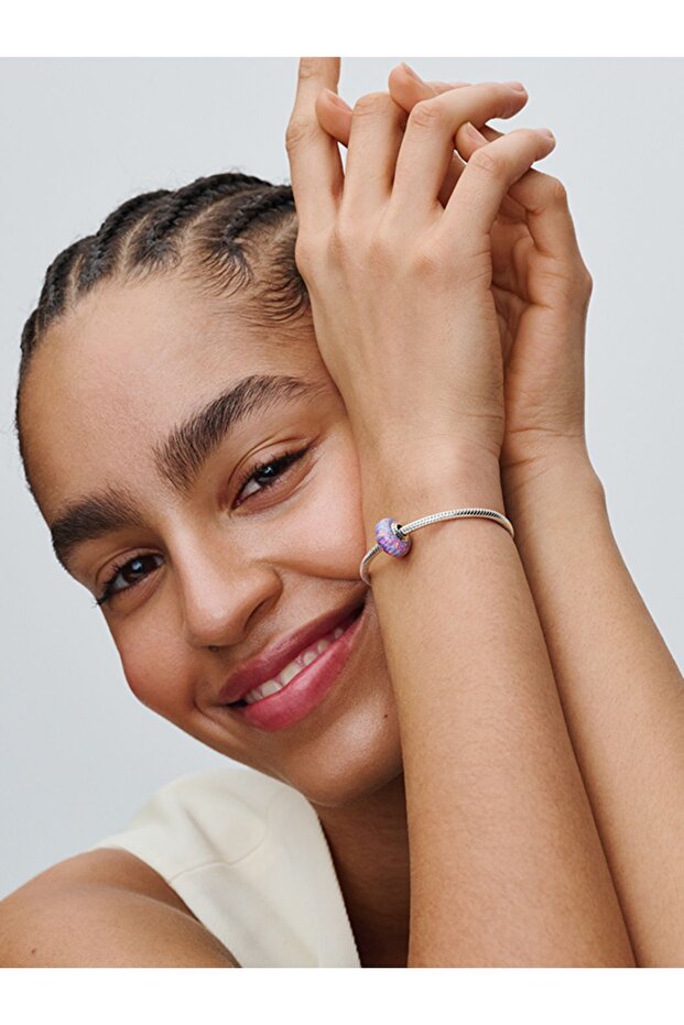 Işıltılı Opal Mor Charm - 4