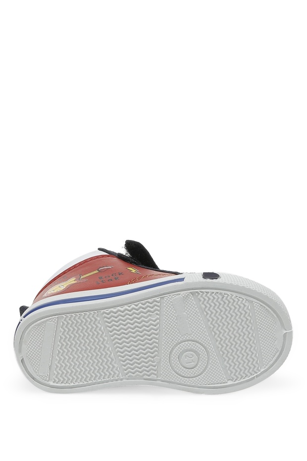 522034.b2pr Kırmızı Erkek Çocuk High Sneaker - 4