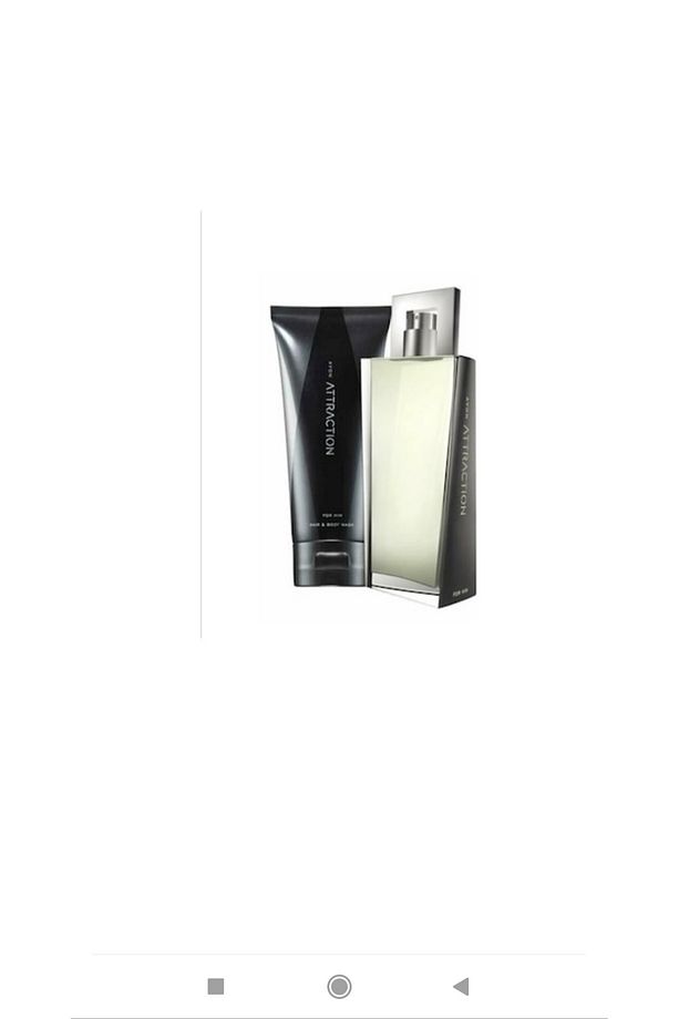 Attraction Erkek Parfüm Edt 75 ml Saç Ve Vücut Şampuanı 200 ml - 1