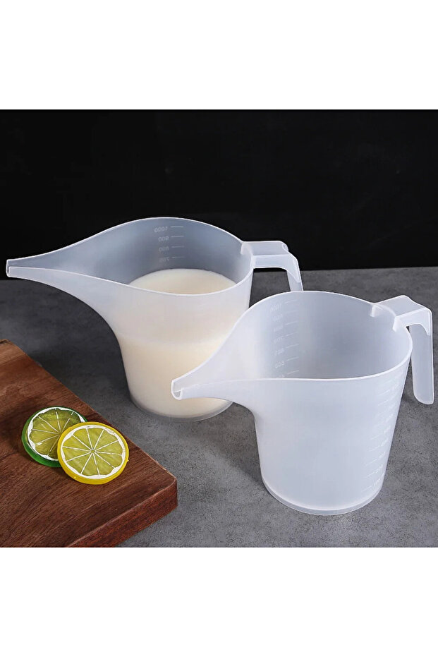 أكواب قياس بلاستيكية 250 مل - 3