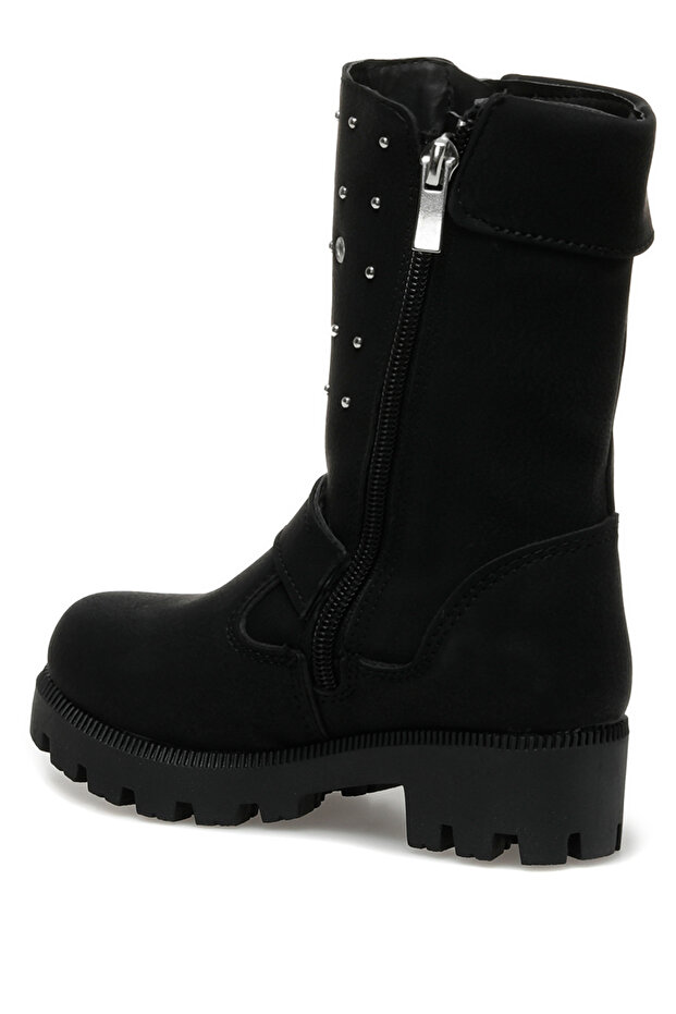 612174.p2pr Siyah Kız Çocuk Çizme - 3