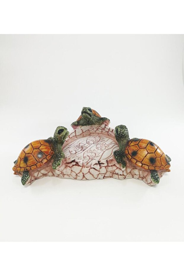 Декоративна попільничка з фігуркою черепахи Декоративна попільничка - 1