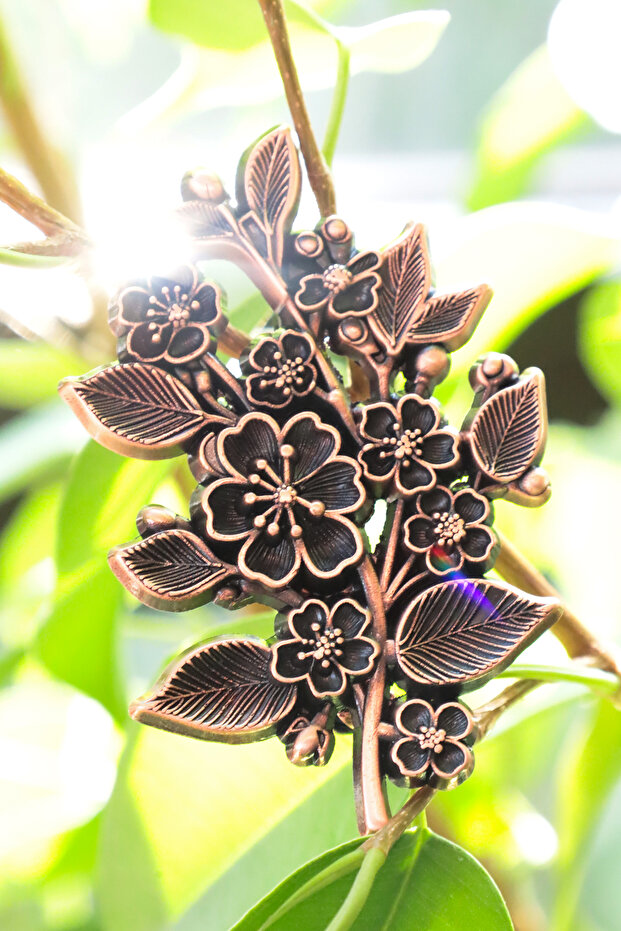 Kiraz Çiçeği Broş - 2