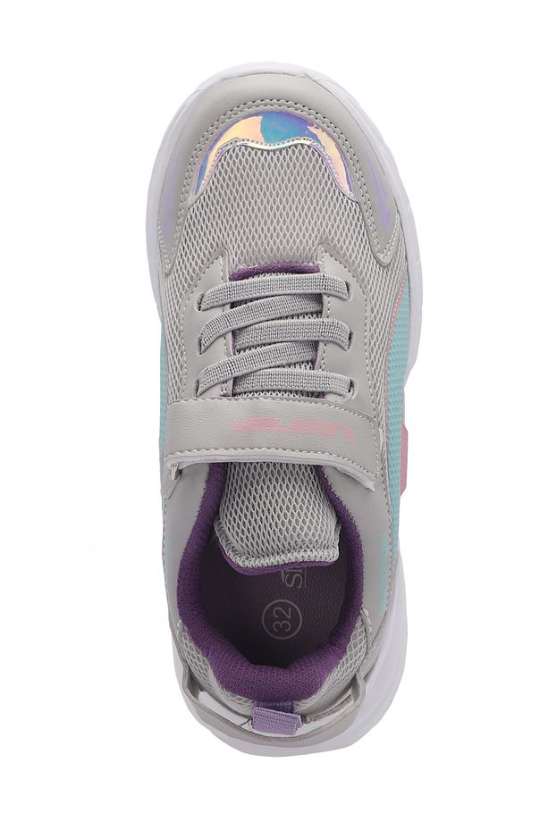 Klan In Kız Çocuk Sneaker Ayakkabı Gri - 5