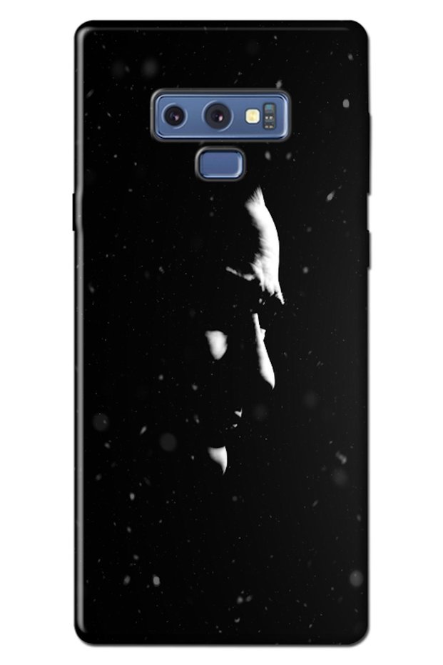 Samsung Galaxy Note 9 Compatible Case Ataturk Silhouette Silicone Case (Printed)