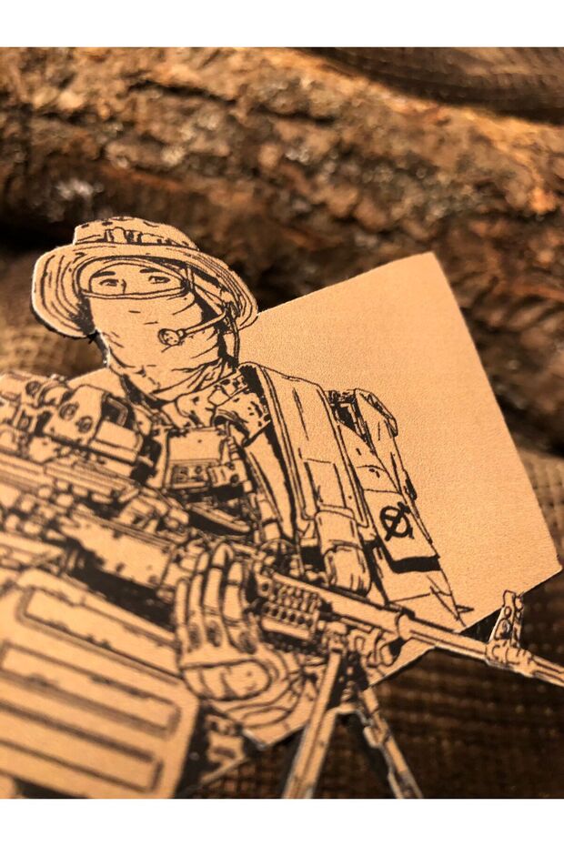 Bixi Man Patch/Peç/Arma (11 x 8,5cm) - 2