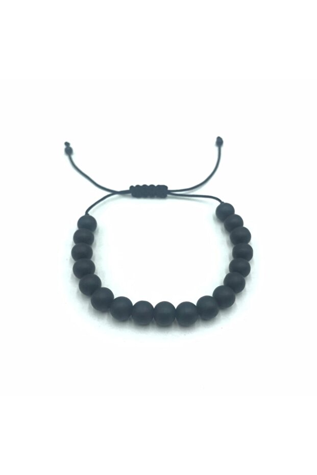 Onyx Natural Stone Adjustable Bracelet