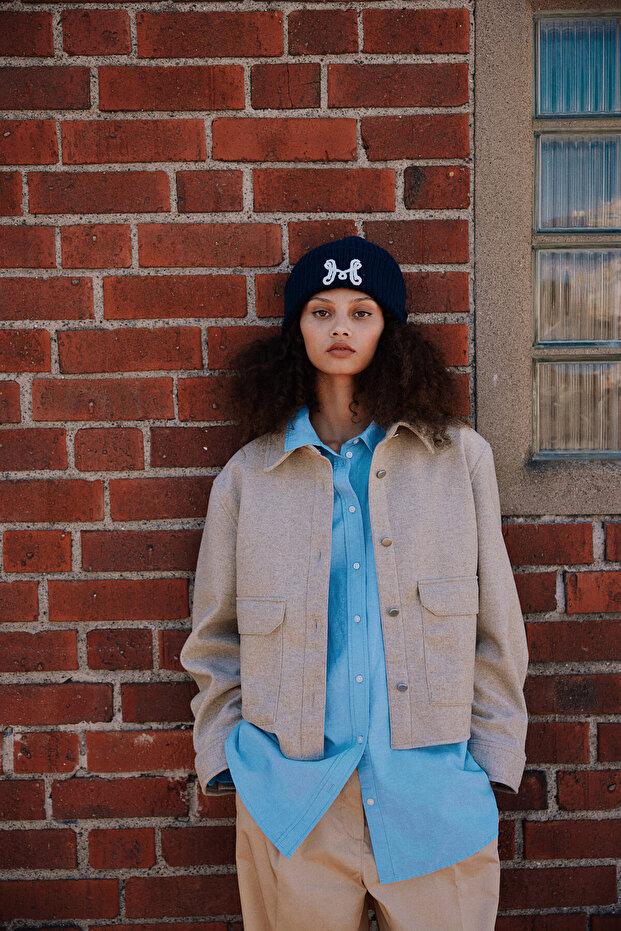 Önü Düğmeli Ceket - 1