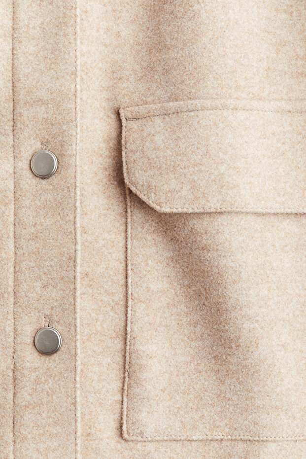 Önü Düğmeli Ceket - 5