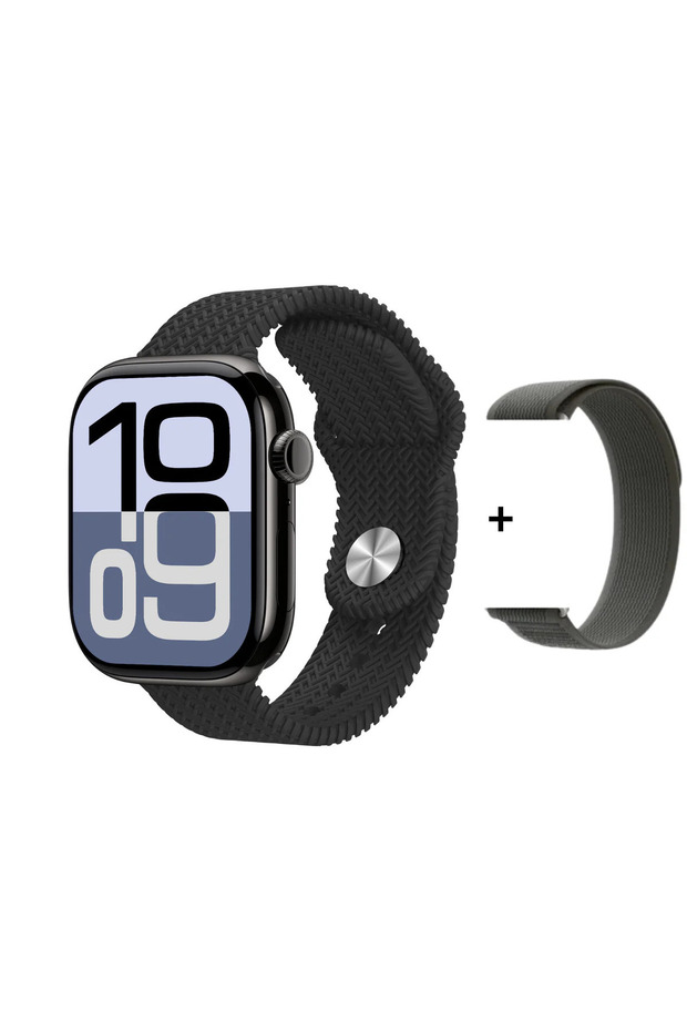 Watch HK 10 Pro Max Akıllı Saat Çift Kordon - 4