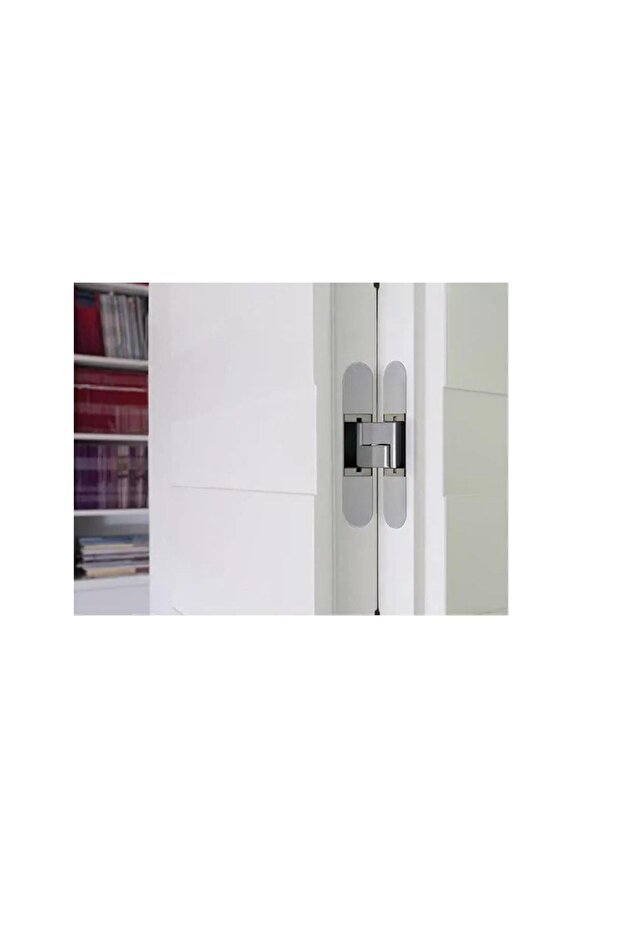 Gizli Ayarlı Gömme Kapı Menteşesi Eclıpse 3.2 Mat Krom - 5