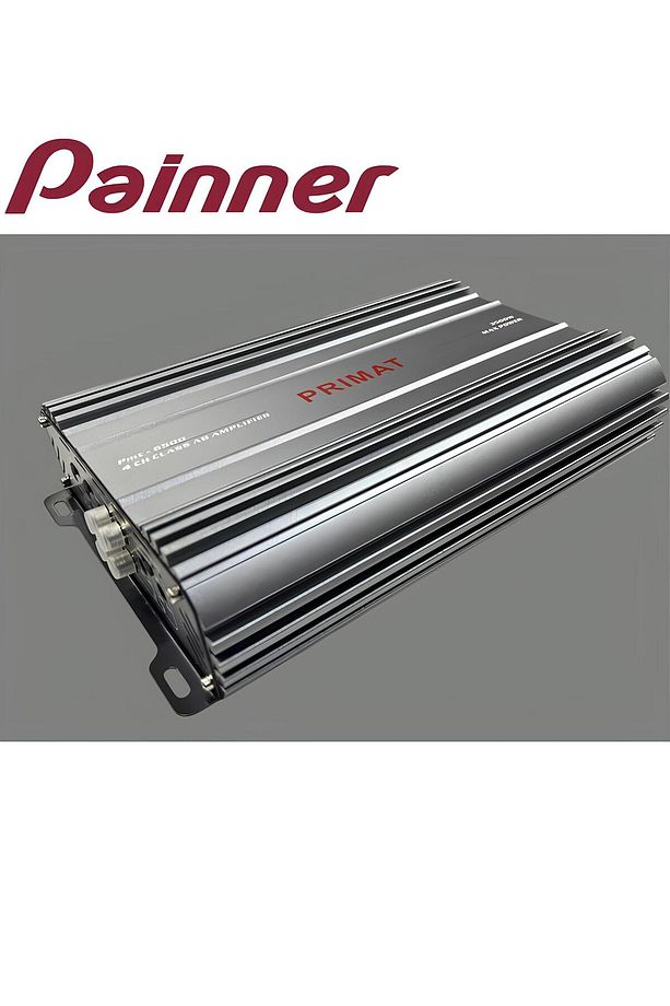Pmt-6500 3500 Watt 4 Kanal Oto Amfi 4ohm 4x60 Rms 2ohm 4x90rms Profesyonel Oto Araba Amfisi - 1