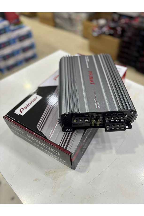 Pmt-6500 3500 Watt 4 Kanal Oto Amfi 4ohm 4x60 Rms 2ohm 4x90rms Profesyonel Oto Araba Amfisi - 2