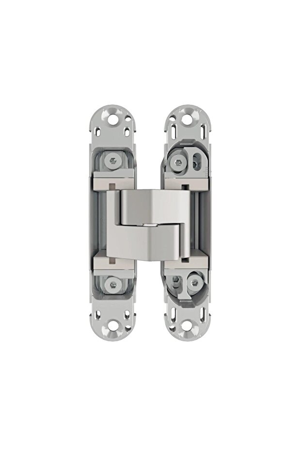 Gizli Ayarlı Gömme Kapı Menteşesi Eclıpse 3.2 Mat Krom - 4