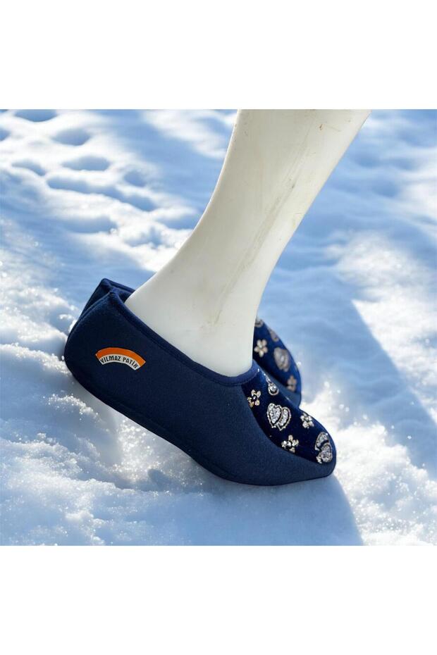 SİMLİ KIŞLIK KEÇE PATİK - 2