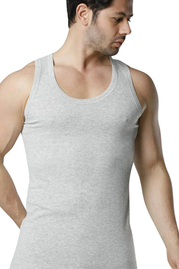Set of 6 High Quality Men's Underwear Undershirt - Comfortable and Stylish Design - 4