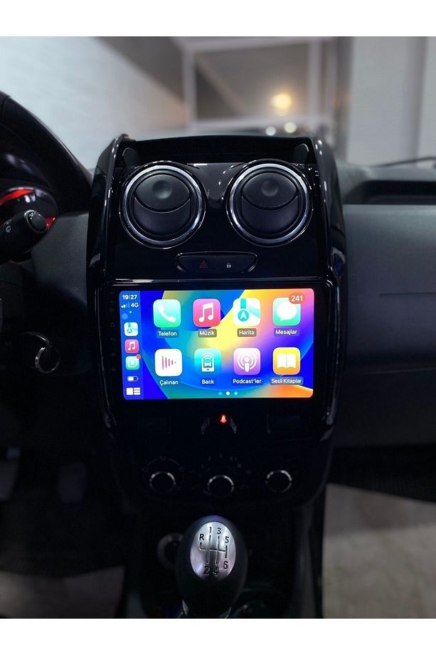 DACIA DUSTER 2014-18 ANDROID MULTİMEDYA GERÇEK 4-64 REM KABLOSUZ CARPLAY ANDROID AUTO Uyumlu - 2