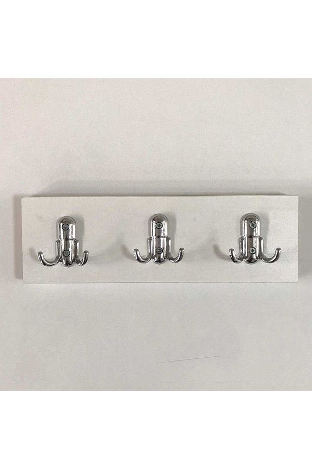 Gardenya Ahşap Kapı Arkası Amerikan Askı 6'lı Duvar Askısı 10x30 Cm - 2