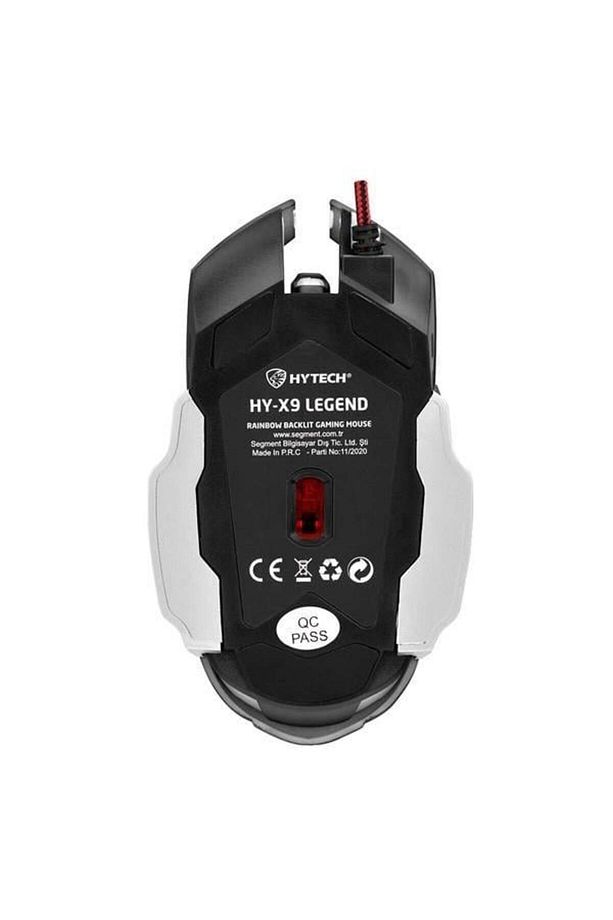 Hy-x9 3600dpı 6 Button Rgb Legend Siyah Gaming Oyuncu Mouse (1,5MT ÖRGÜLÜ KABLO) - 5