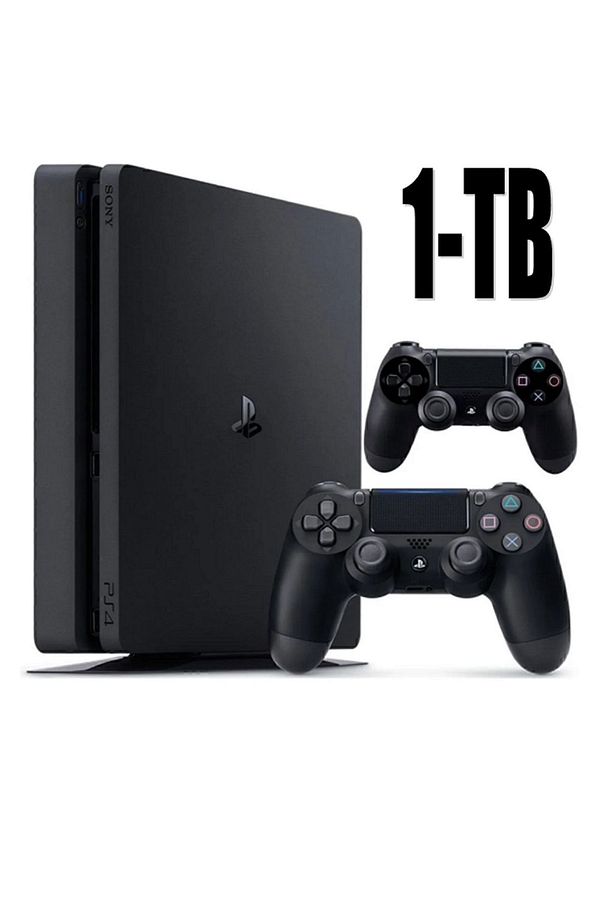 Sony Ps4 1 Tb Slim Kasa 2 Adet Sıfır V2 Kol Teşhir Ürün 12 Ay Garanti - 2
