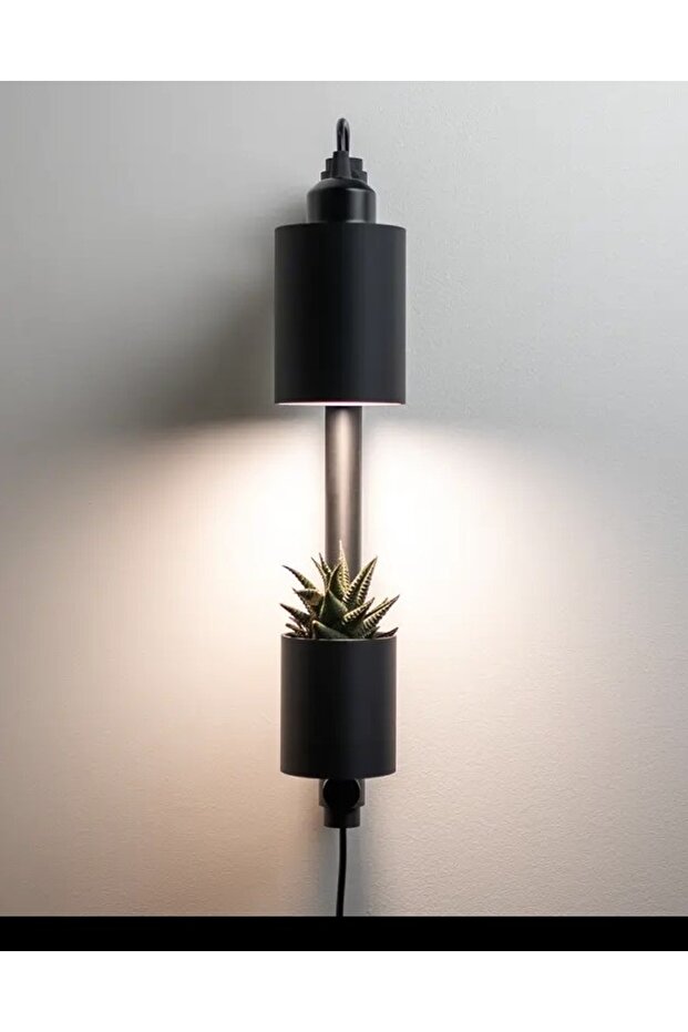 Modüler Saksılı Duvar Lambası - 5