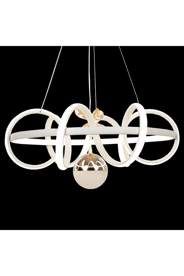 Kuzey 3 Renk Tek Top Led Avize - 3