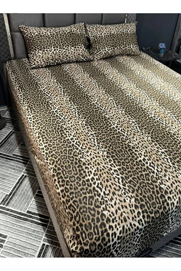 طقم ملاءات جاهزة منقوشة - مفرد / مزدوج / كبير الحجم - 2