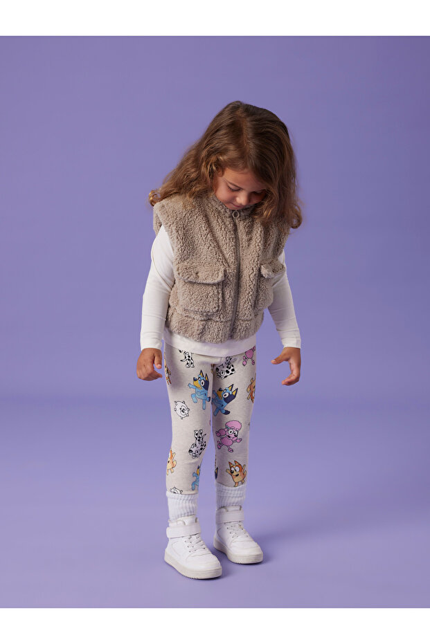 Nmfnina Bluey Legging - Sky Design