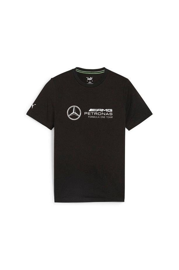Herren Eşofman - MAPF1 Mercedes Essential Logo Eşofman, Rundhals, Baumwolle, einfarbig - 2