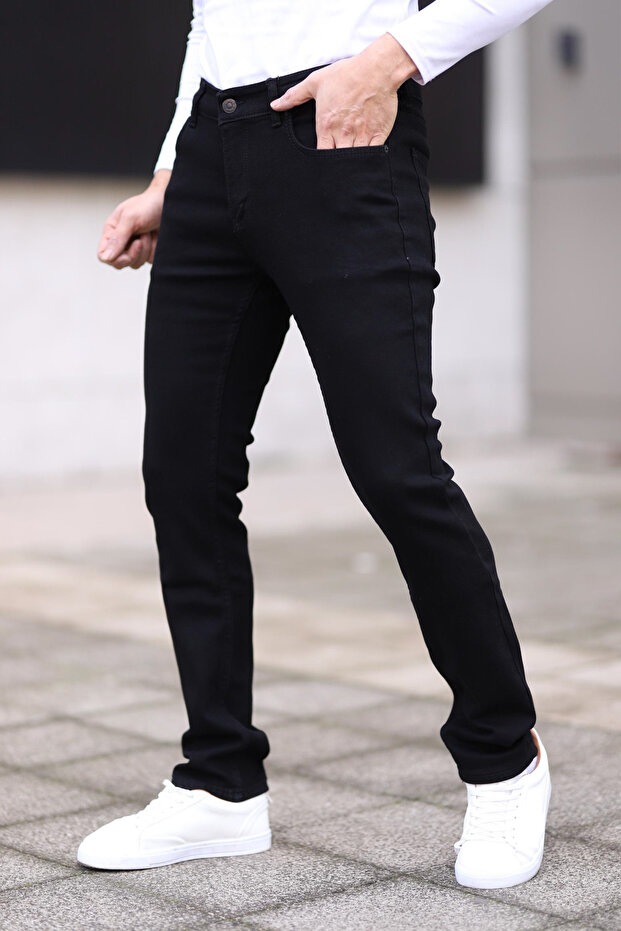 Siyah Smoke Erkek Regular Jeans TMNSS25JE00001 - 1
